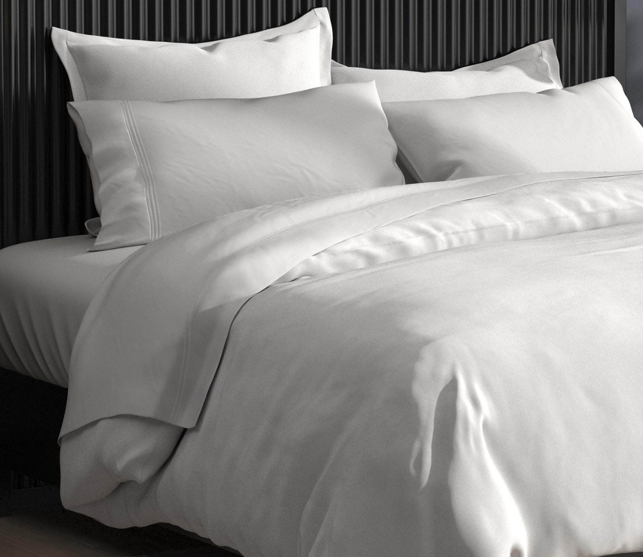 PureCare Soft Touch Bamboo Reversible Duvet Cover and Sham Set Separates 9 PureCare Soft Touch Bamboo Reversible Duvet Cover and Sham Set Separates