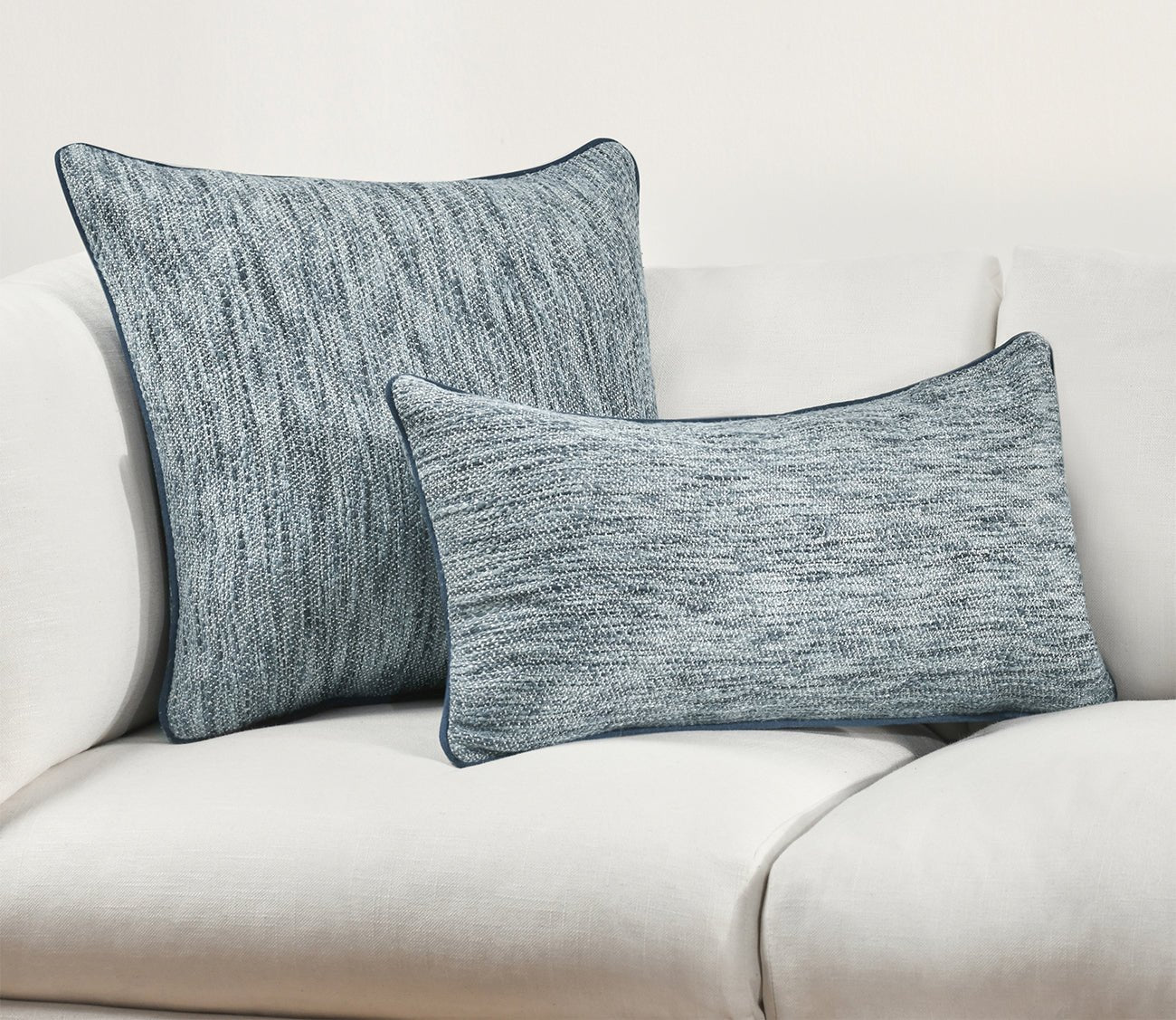 Villa by Classic Home Sharma Denim Blue Throw Pillow 3 Villa by Classic Home Sharma Denim Blue Throw Pillow