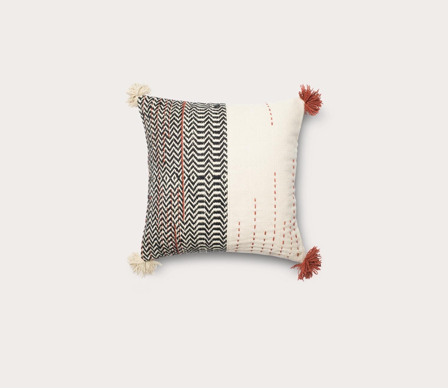 Loloi Woven Wool Throw Pillow Set of 2