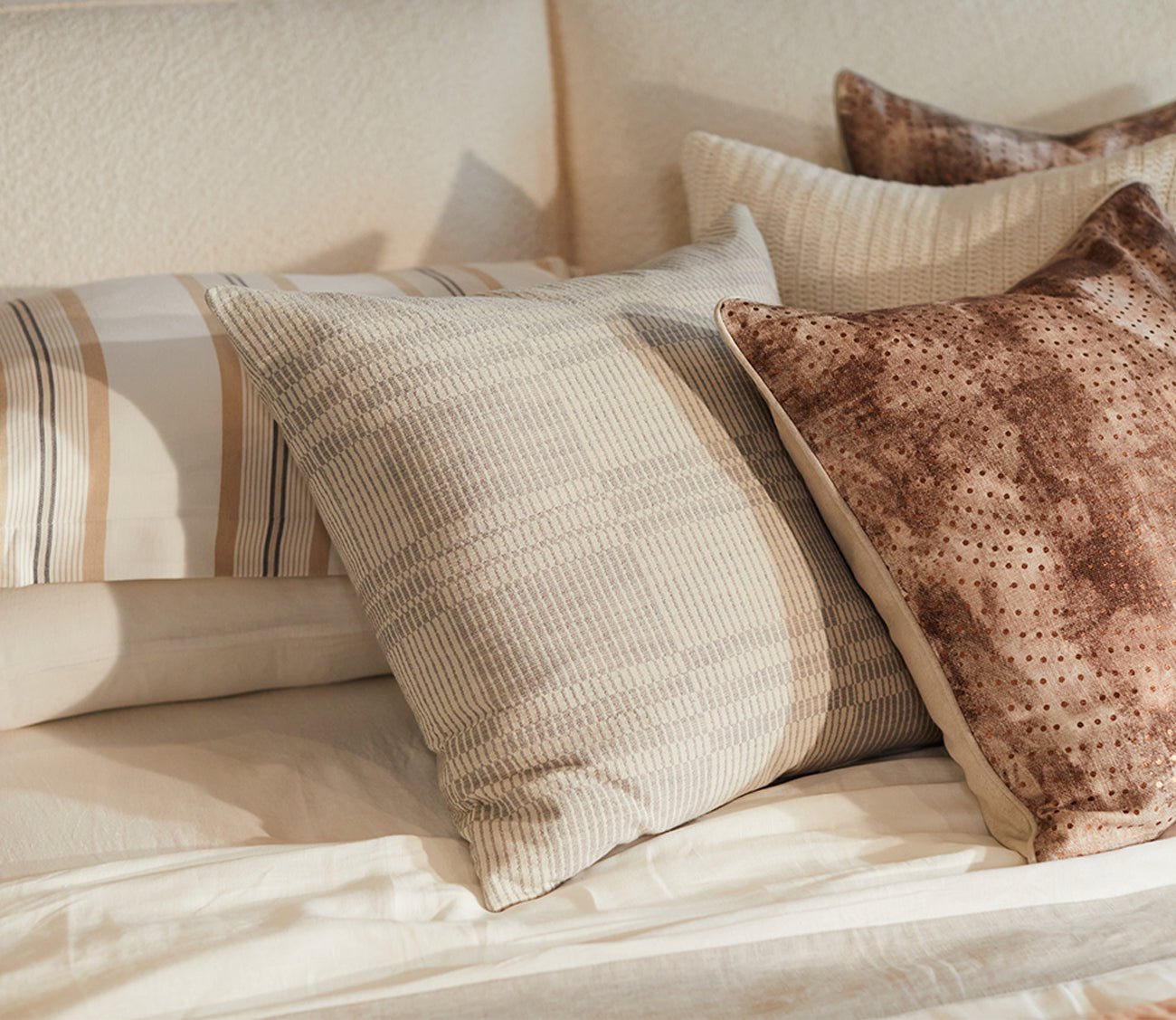 Villa by Classic Home Newton Gray Throw Pillow 6 Villa by Classic Home Newton Gray Throw Pillow