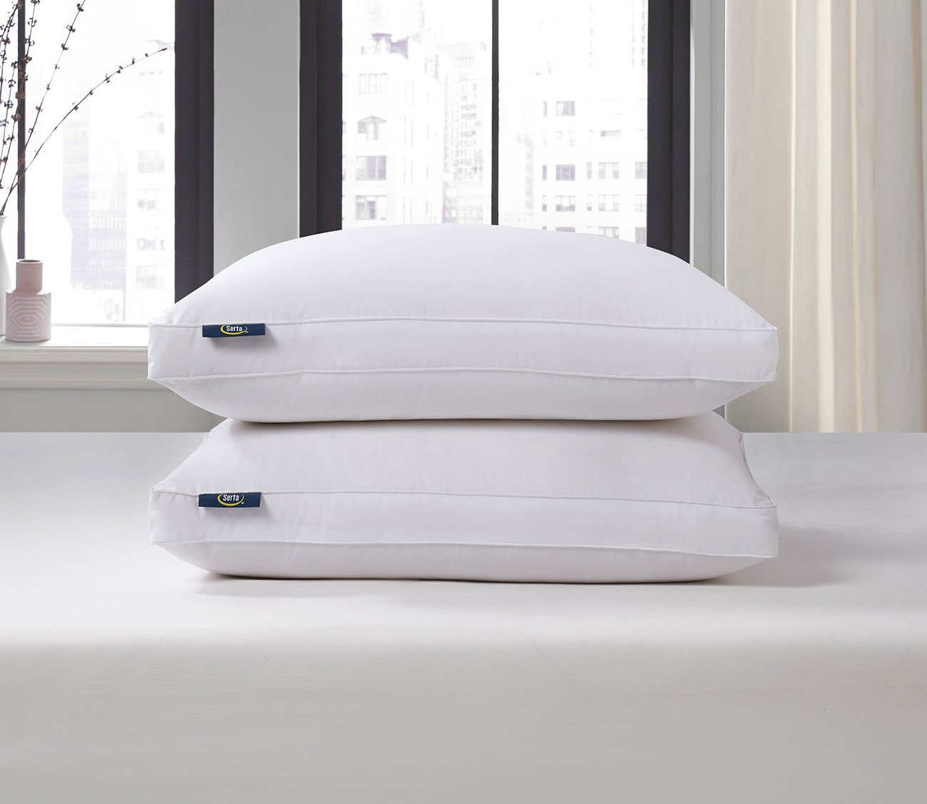 Serta Tencel Cotton European Down Pillow
