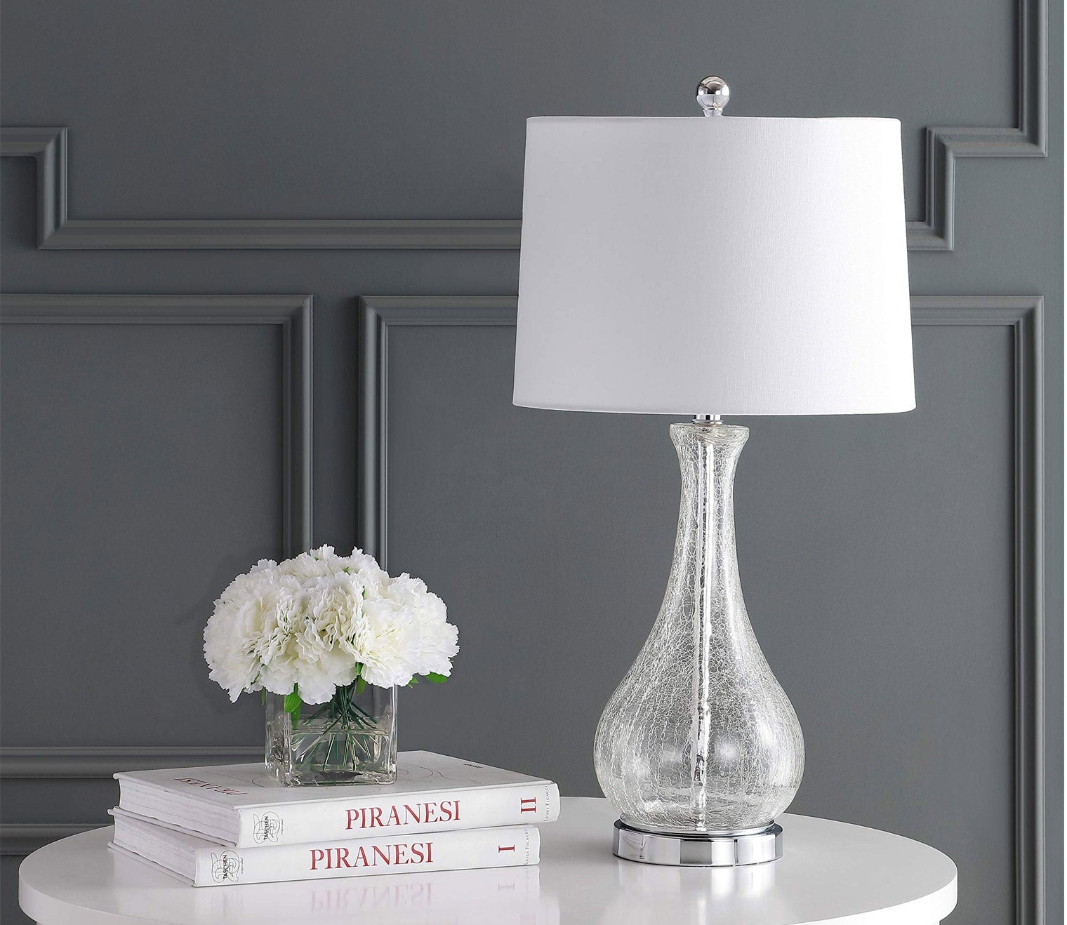 Finnley Glass Table Lamp