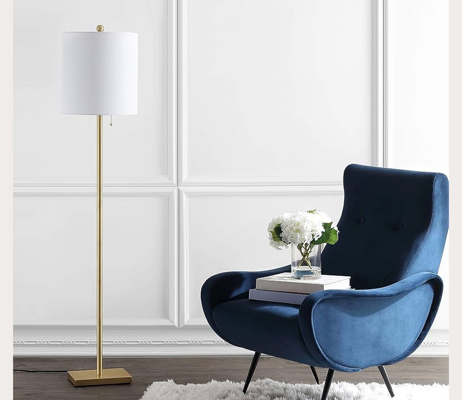 Octavius Gold Floor Lamp