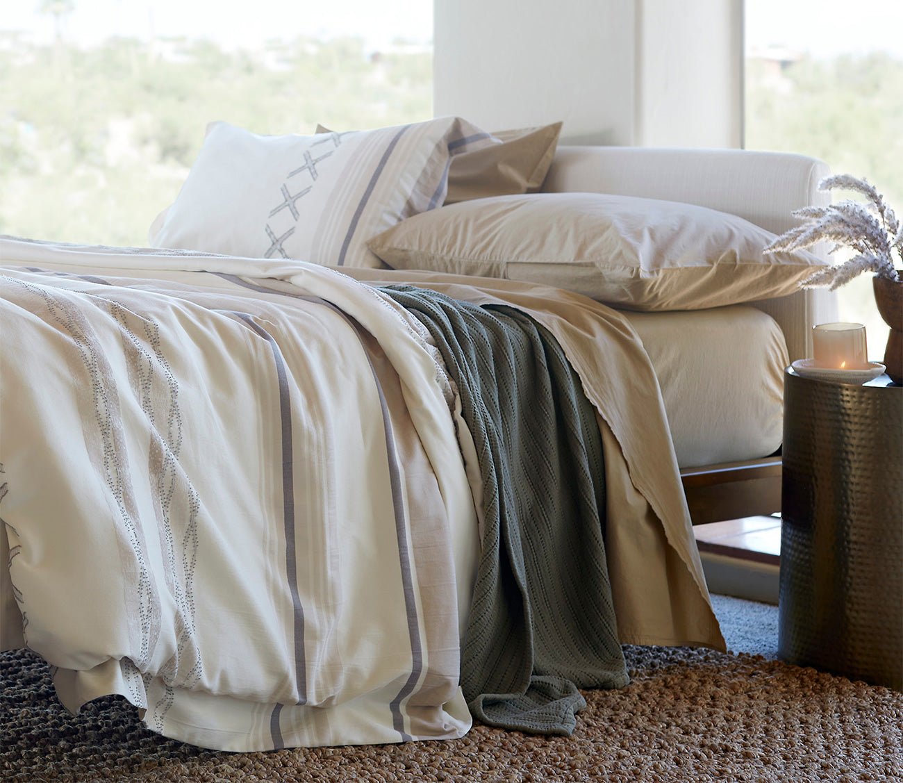 Dr. Weil Garment Washed Percale Pillowcases