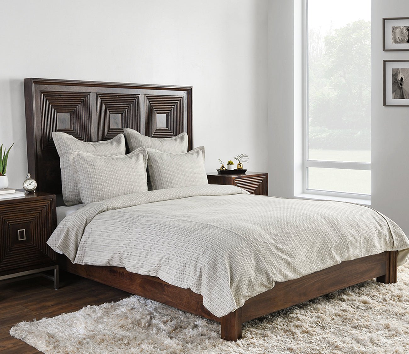 Villa by Classic Home Mason Taupe Pillow Sham