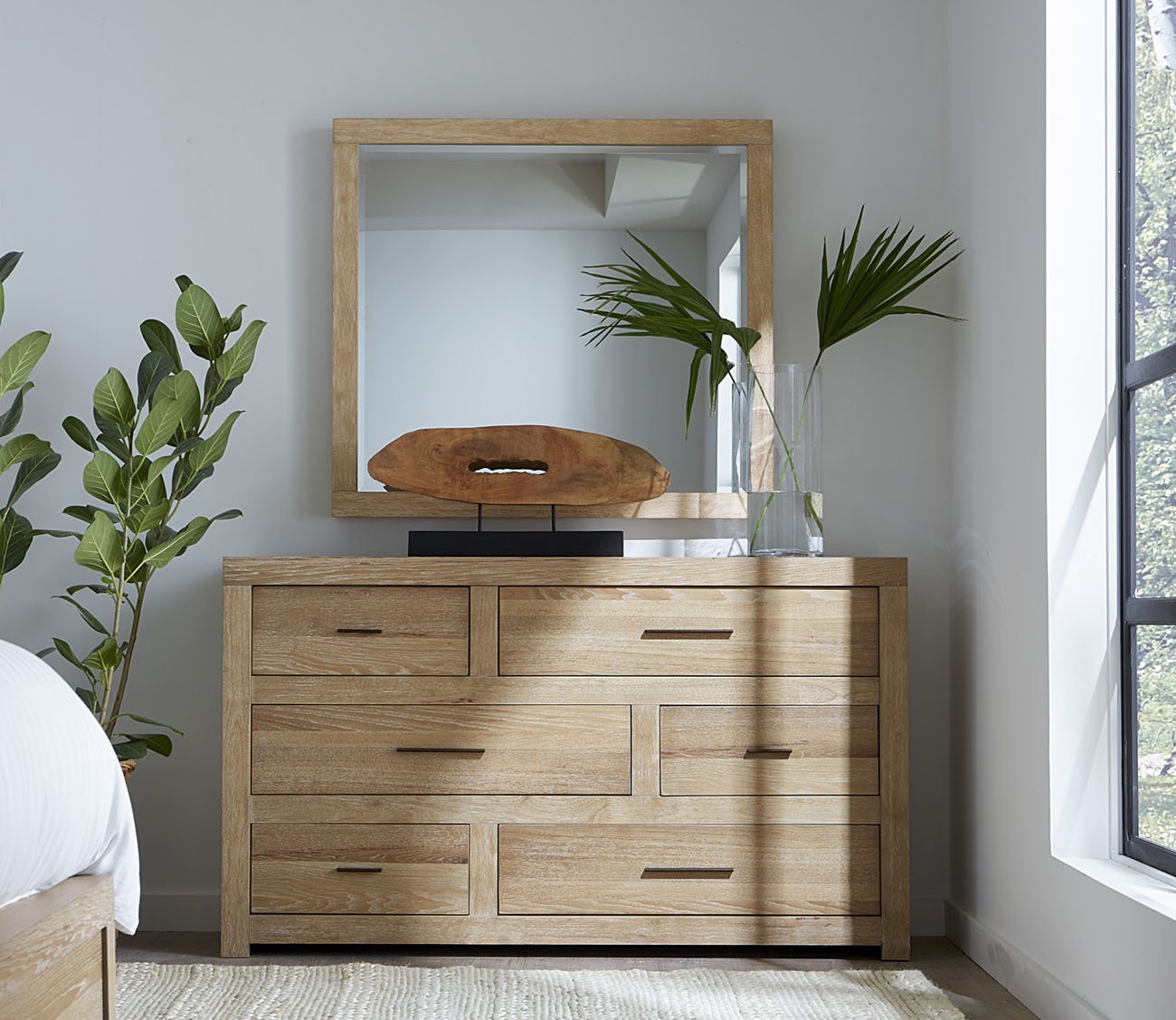 Aspen Home Modern Loft Rectangular Mirror