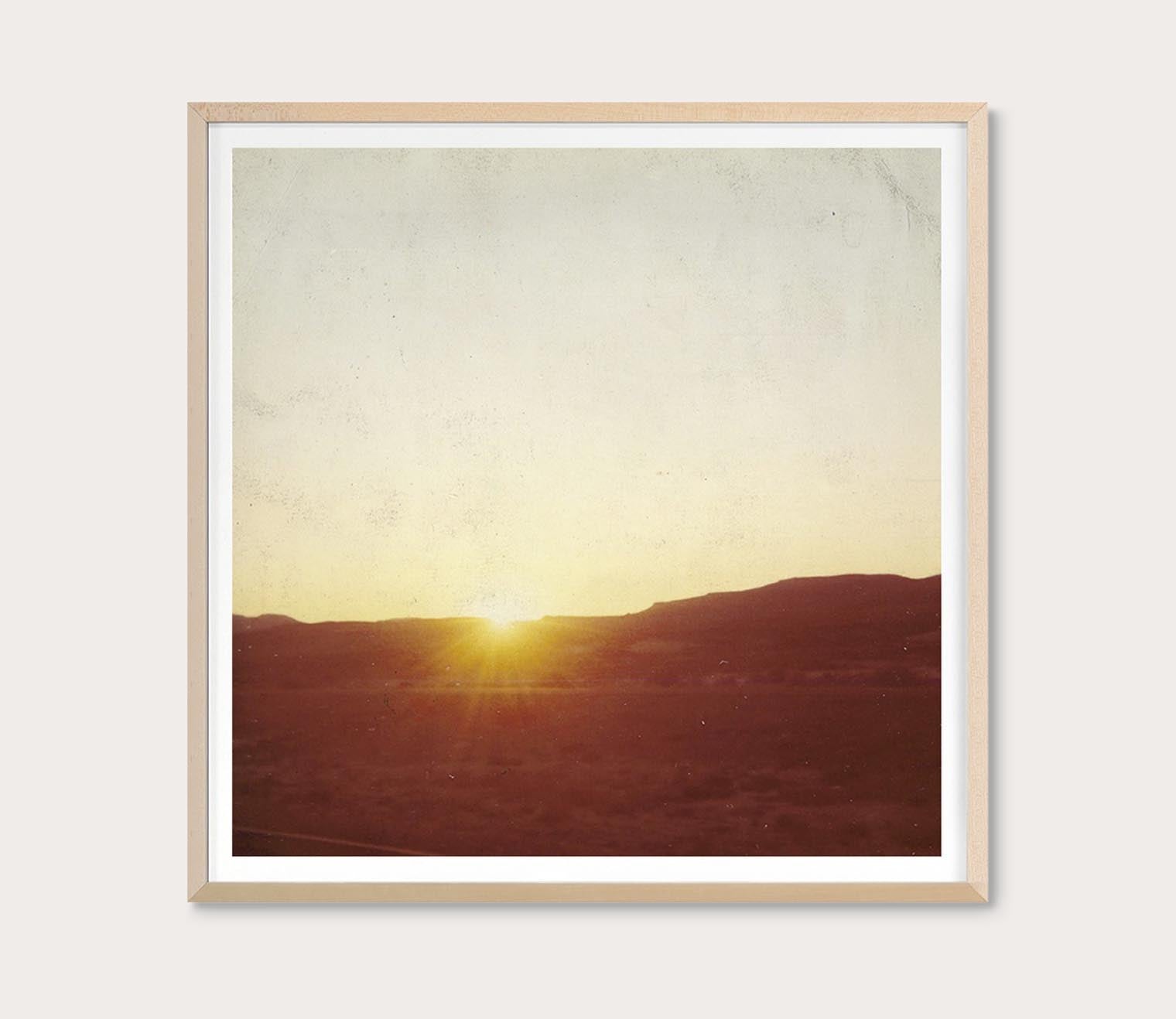 Grand Image Highway Sunset Digital Print