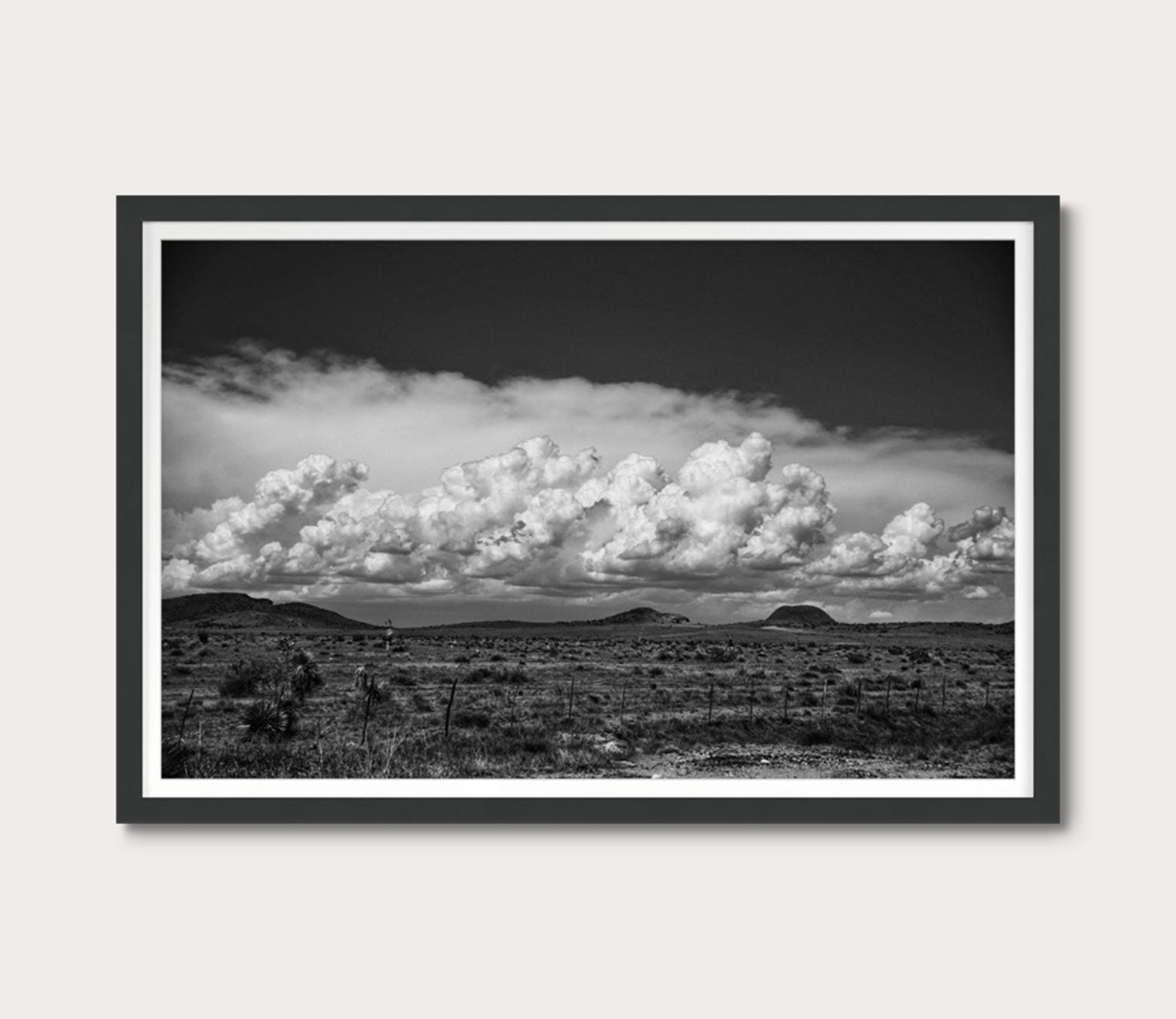 Grand Image Marfa Clouds Digital Print