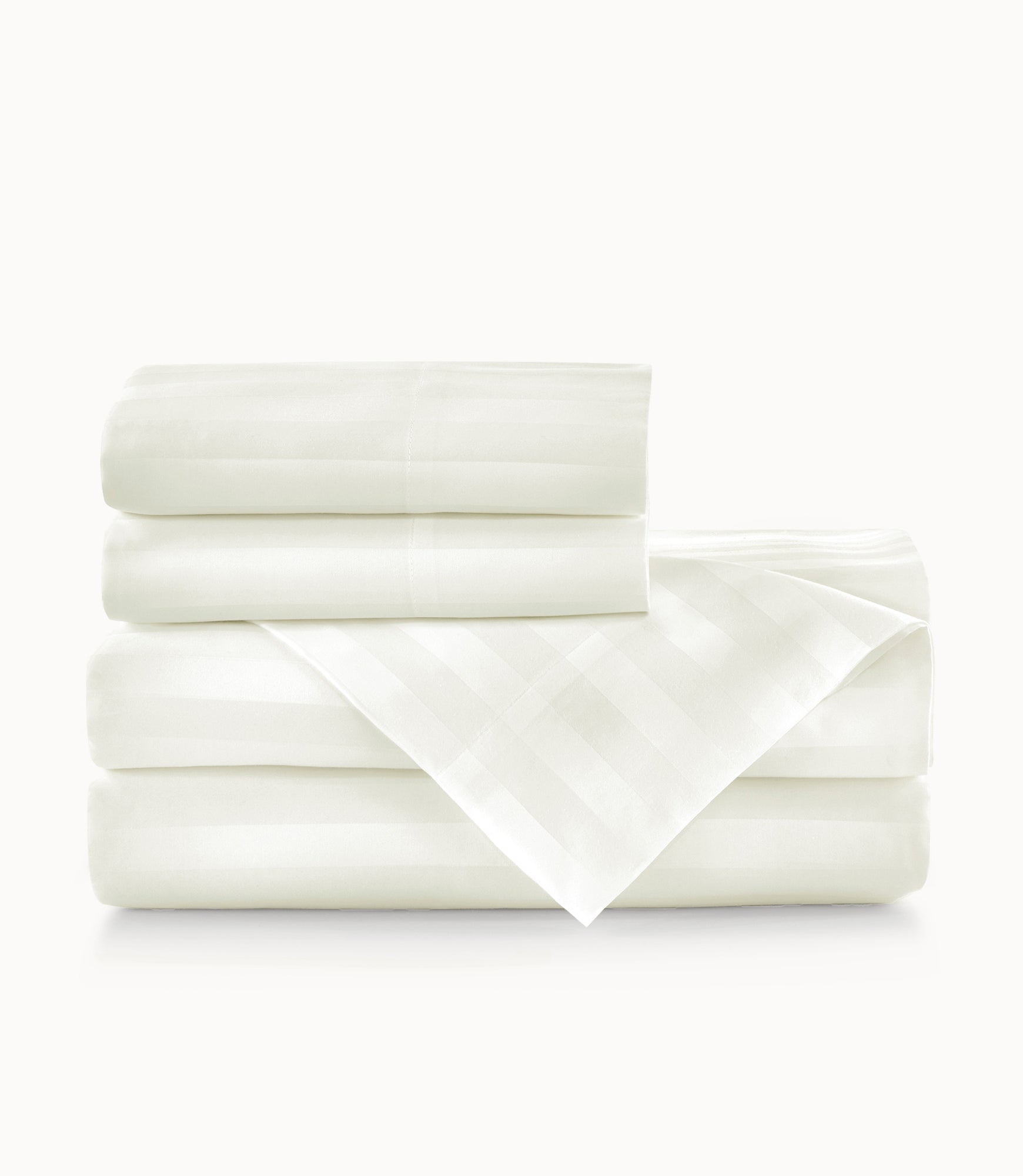 Soprano Stripe Sateen Sheet Set 4 Soprano Stripe Sateen Sheet Set