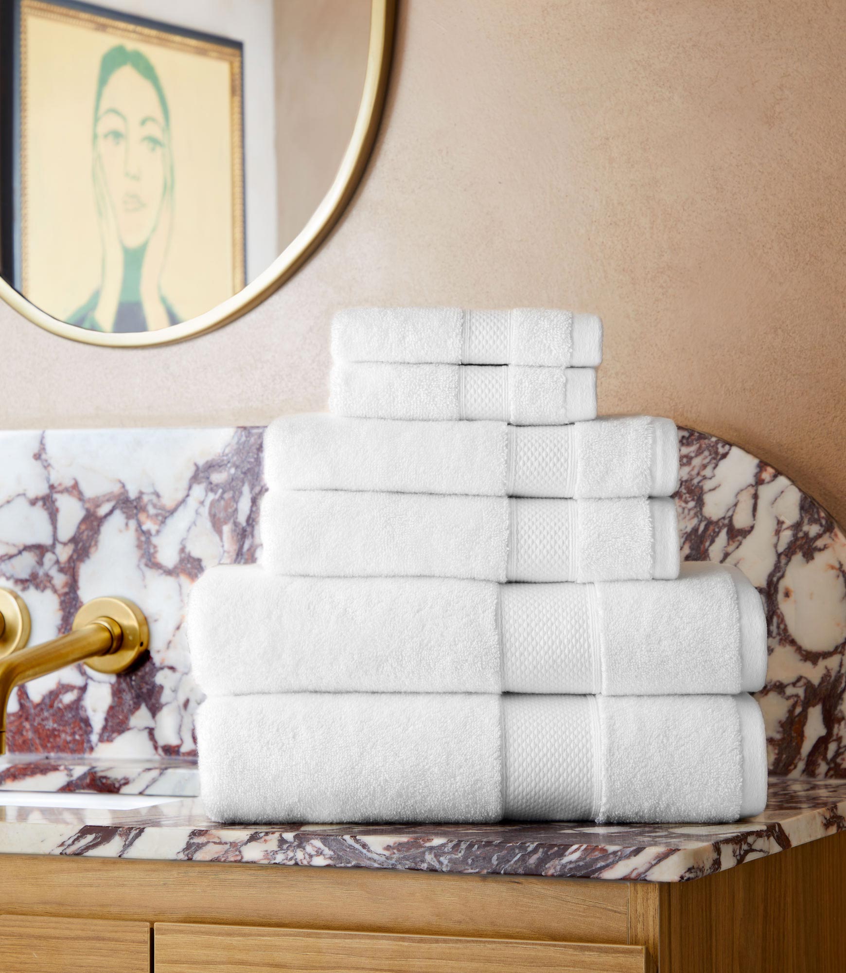 Diamond Towel Set 3 Diamond Towel Set