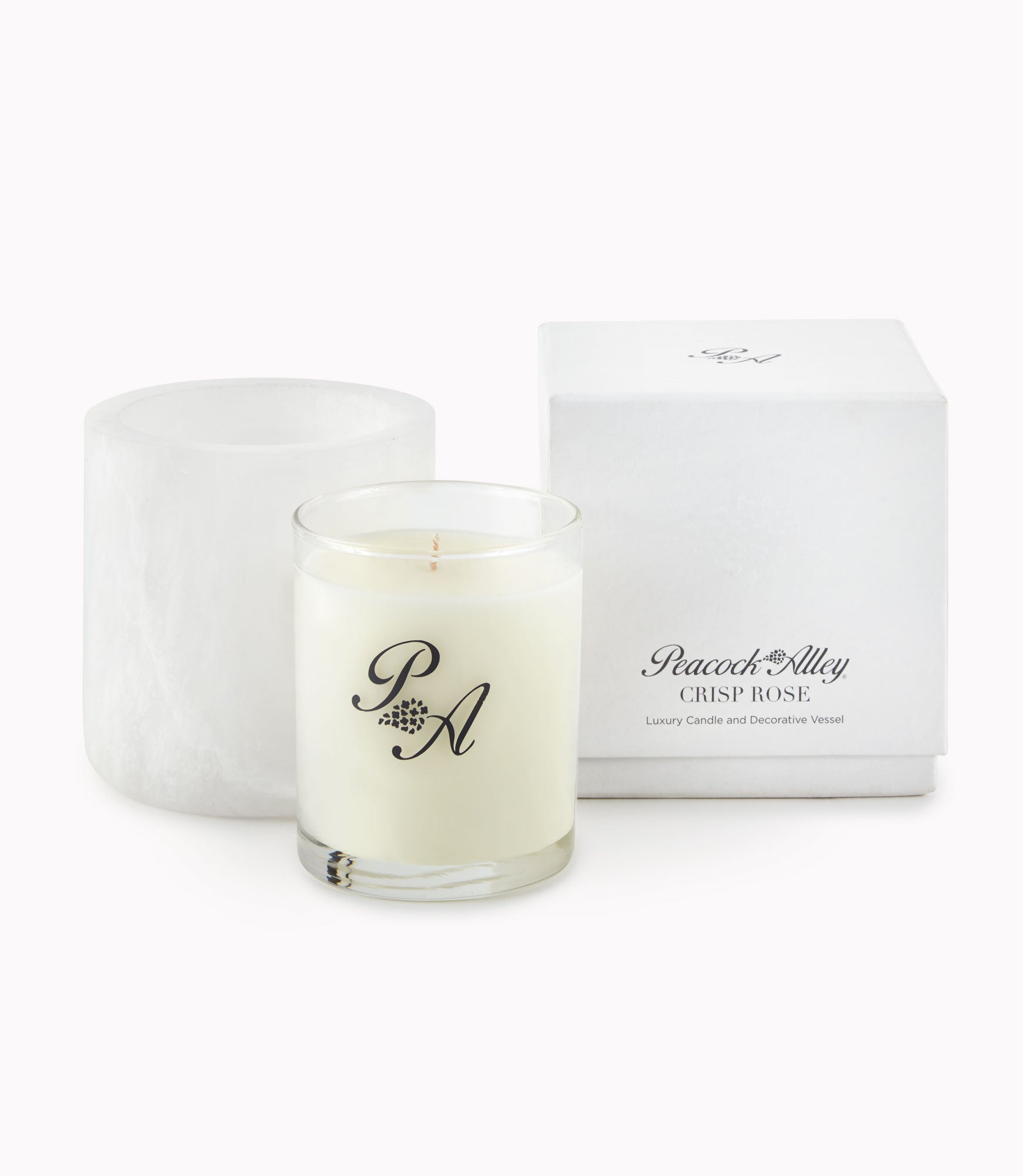 Crisp Rose Candle