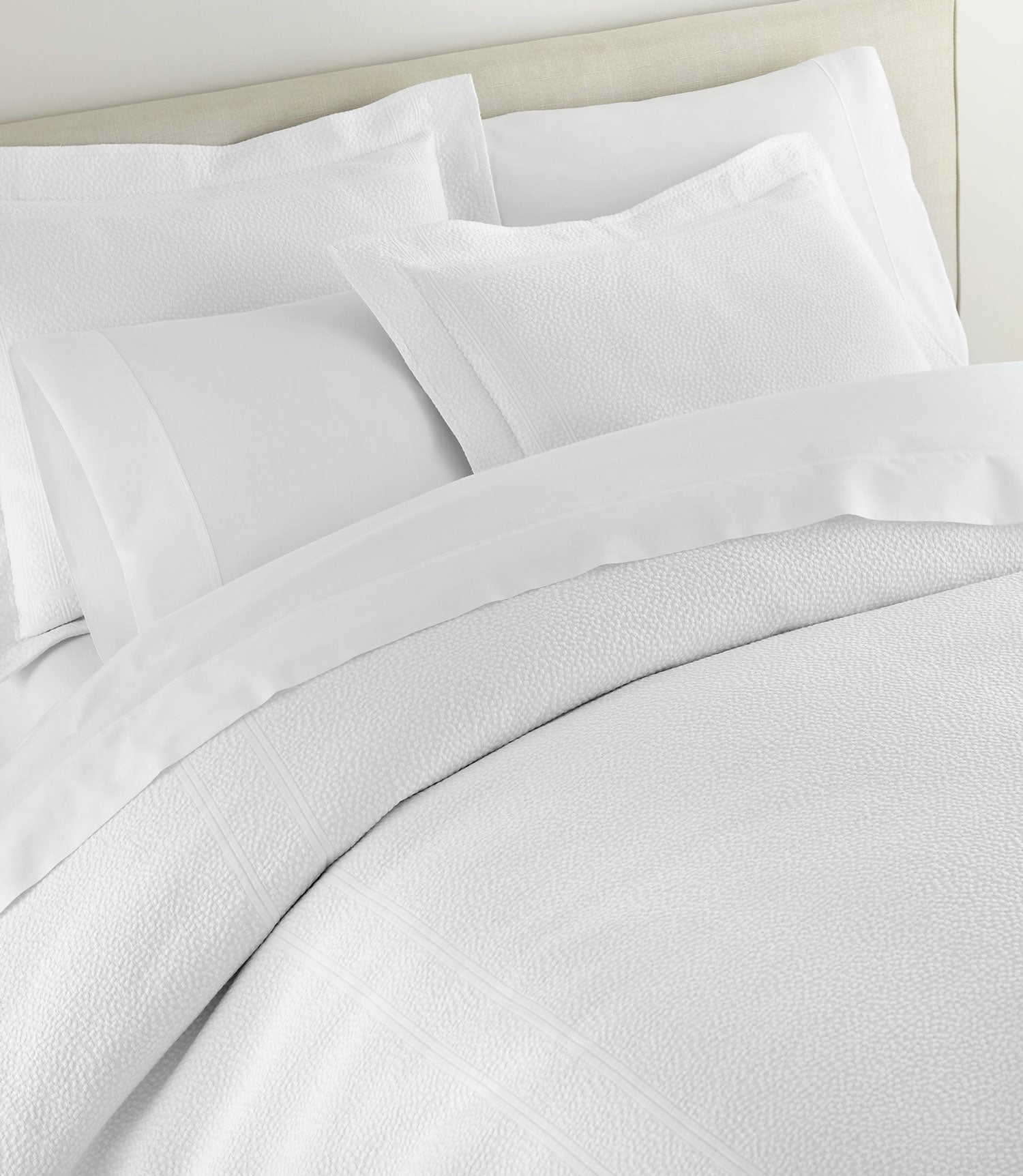 Montauk Matelassé Duvet Cover 7 Montauk Matelassé Duvet Cover