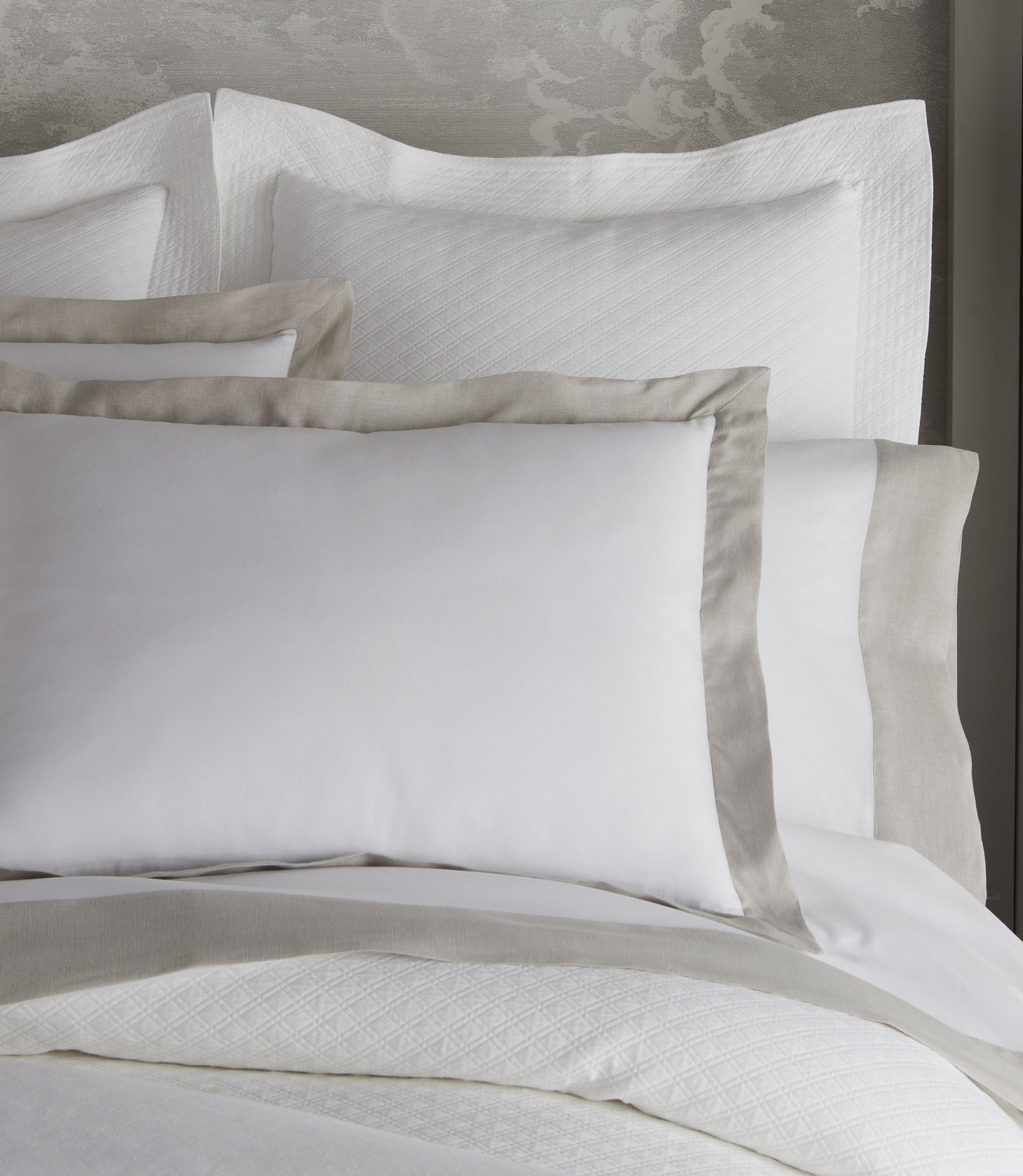 Mandalay Linen Cuff Sham 3 Mandalay Linen Cuff Sham