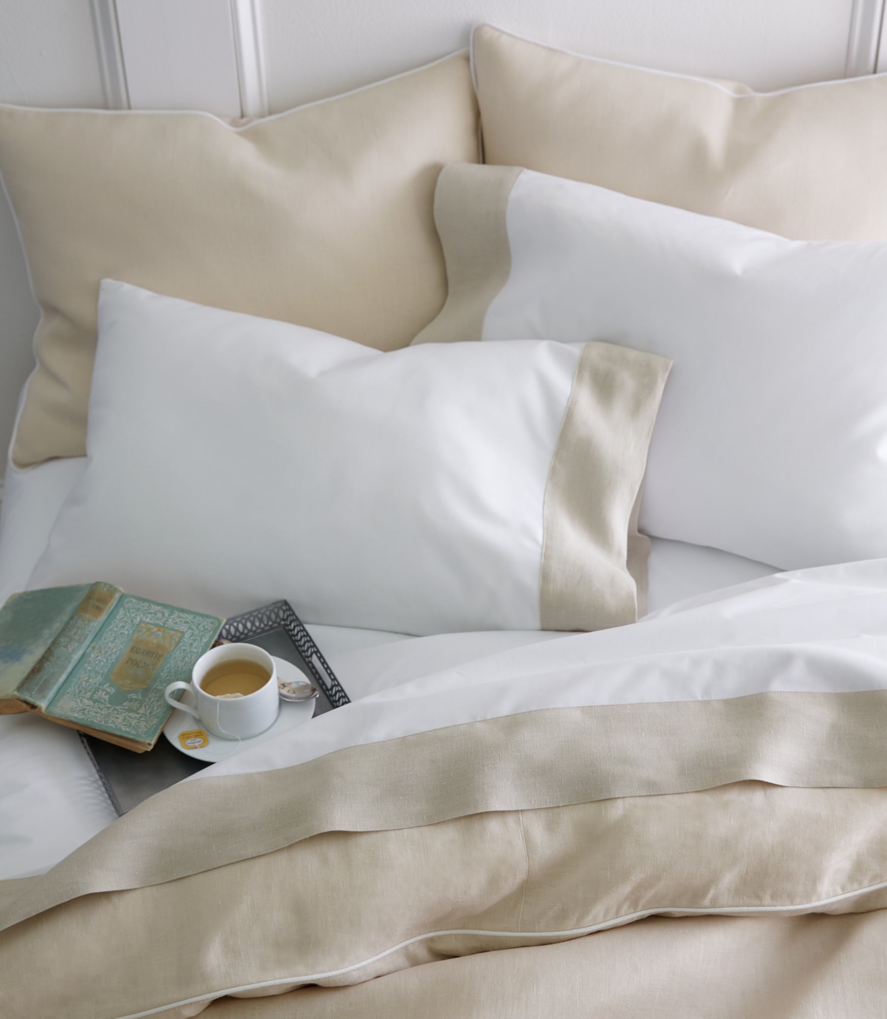 Mandalay Linen Cuff Flat Sheet 3 Mandalay Linen Cuff Flat Sheet