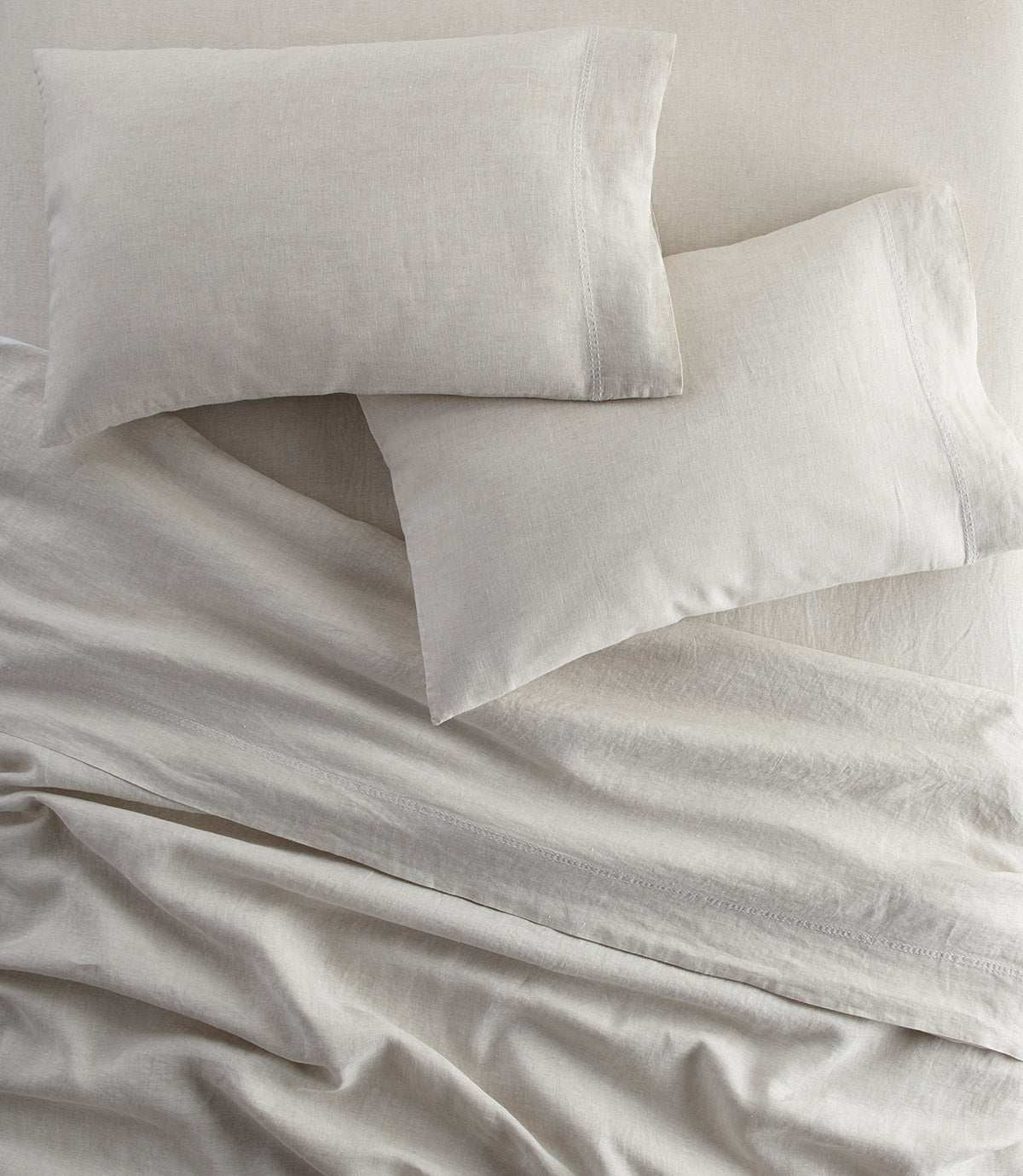 European Washed Linen Pillowcases 3 European Washed Linen Pillowcases