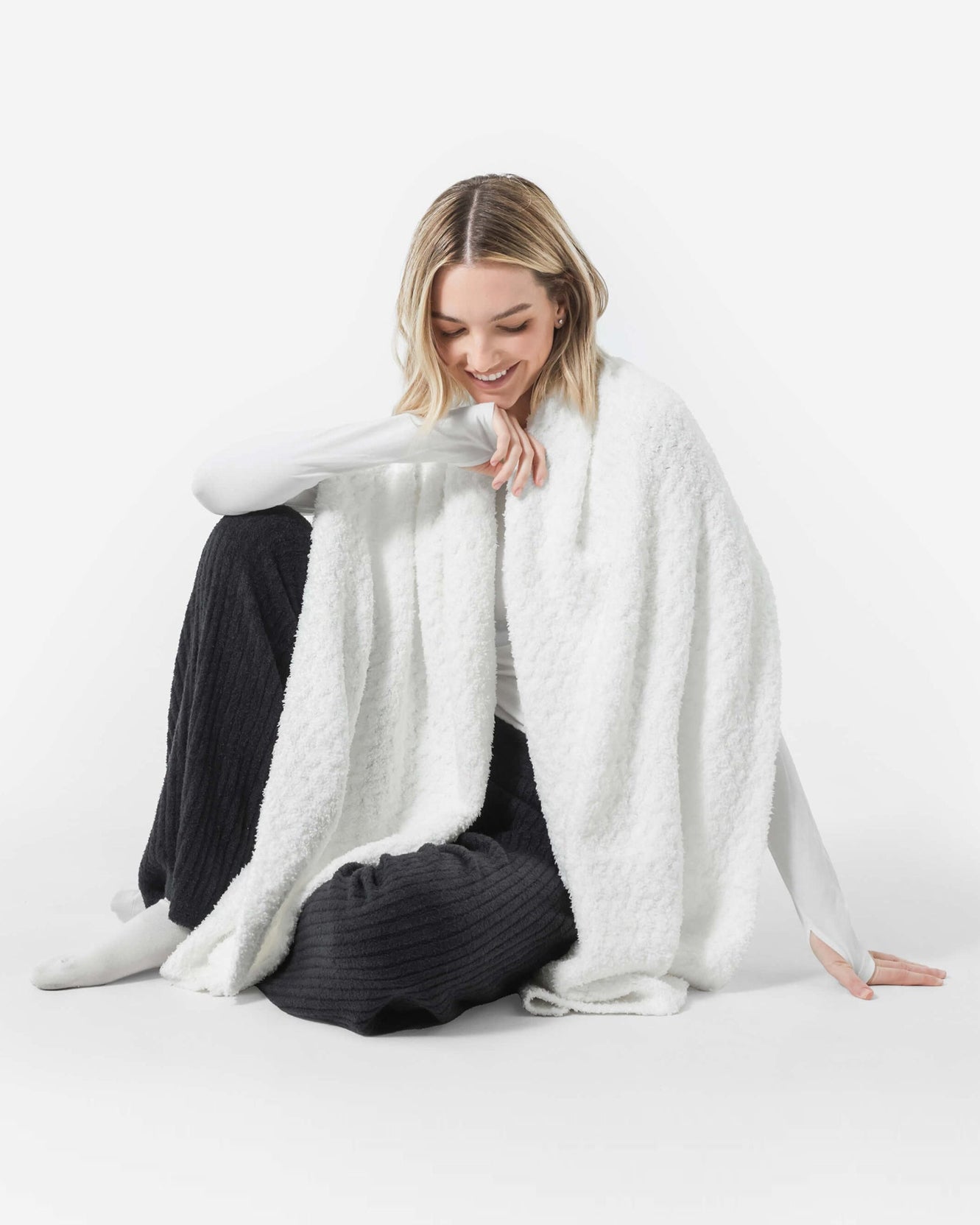 Snug Waffle Scarf