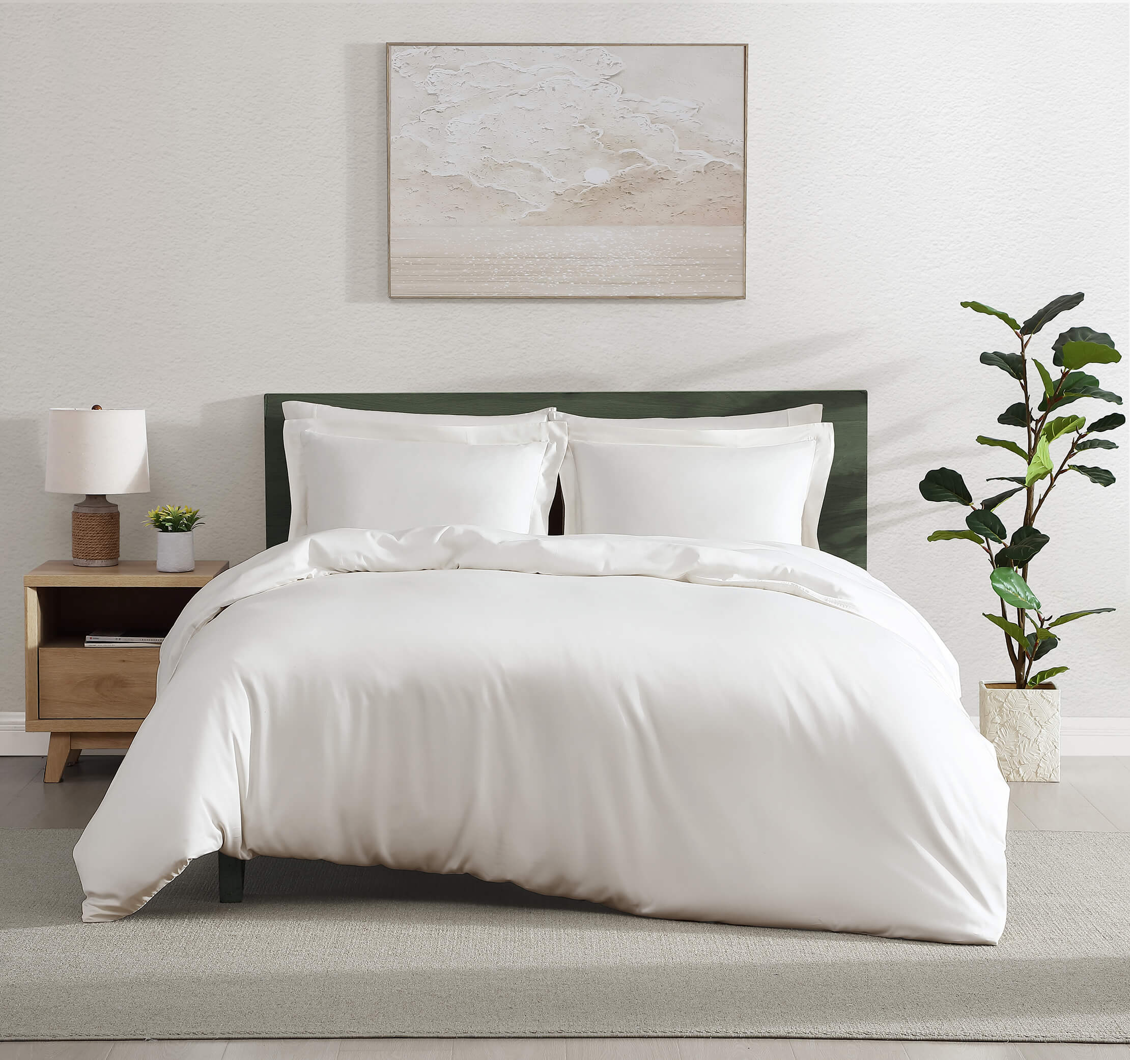 Natural Premium Bamboo Sham Set 23 Natural Premium Bamboo Sham Set
