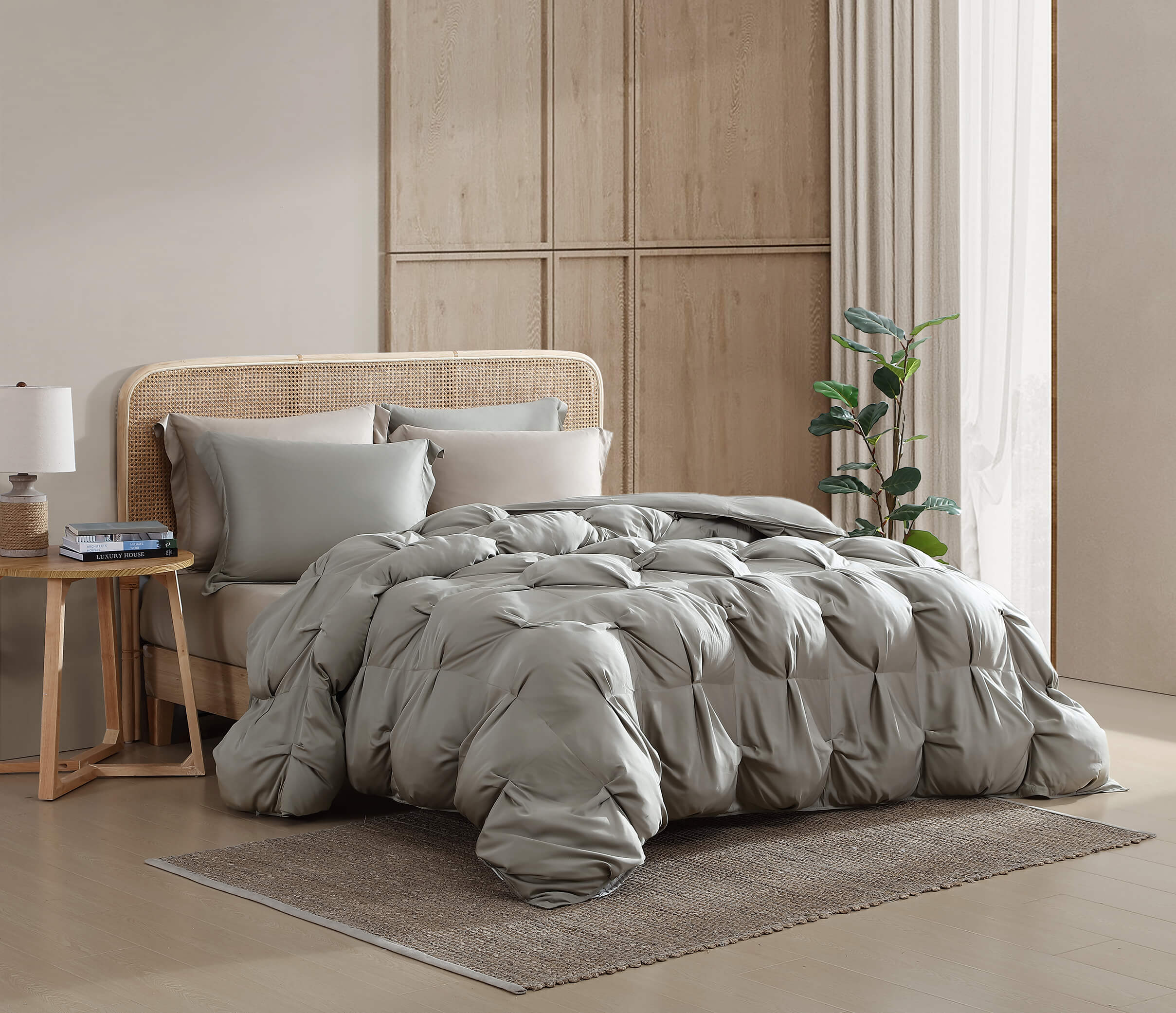 Natural Premium Bamboo Sham Set 44 Natural Premium Bamboo Sham Set
