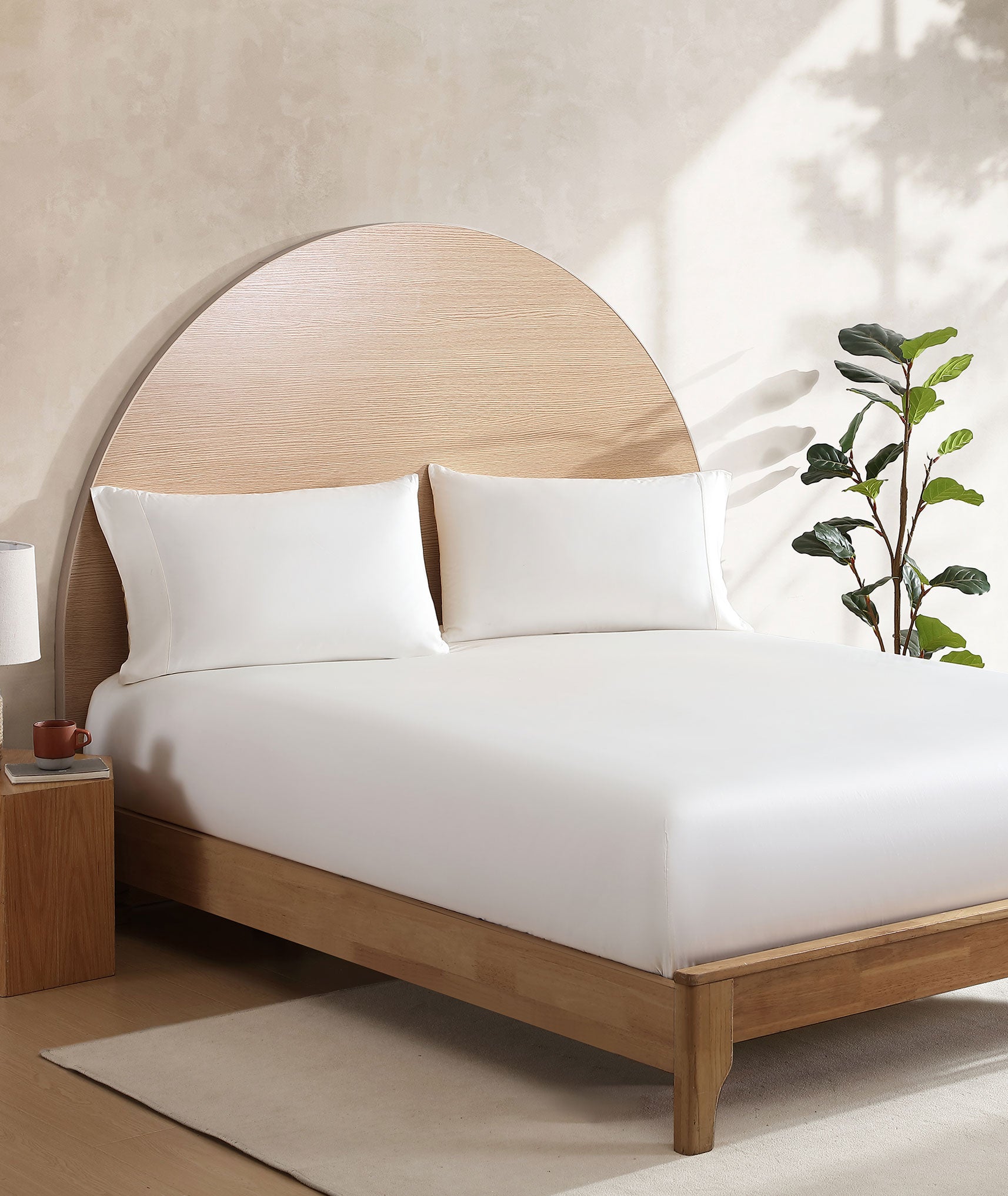 Natural Premium Bamboo Fitted Sheet 29 Natural Premium Bamboo Fitted Sheet
