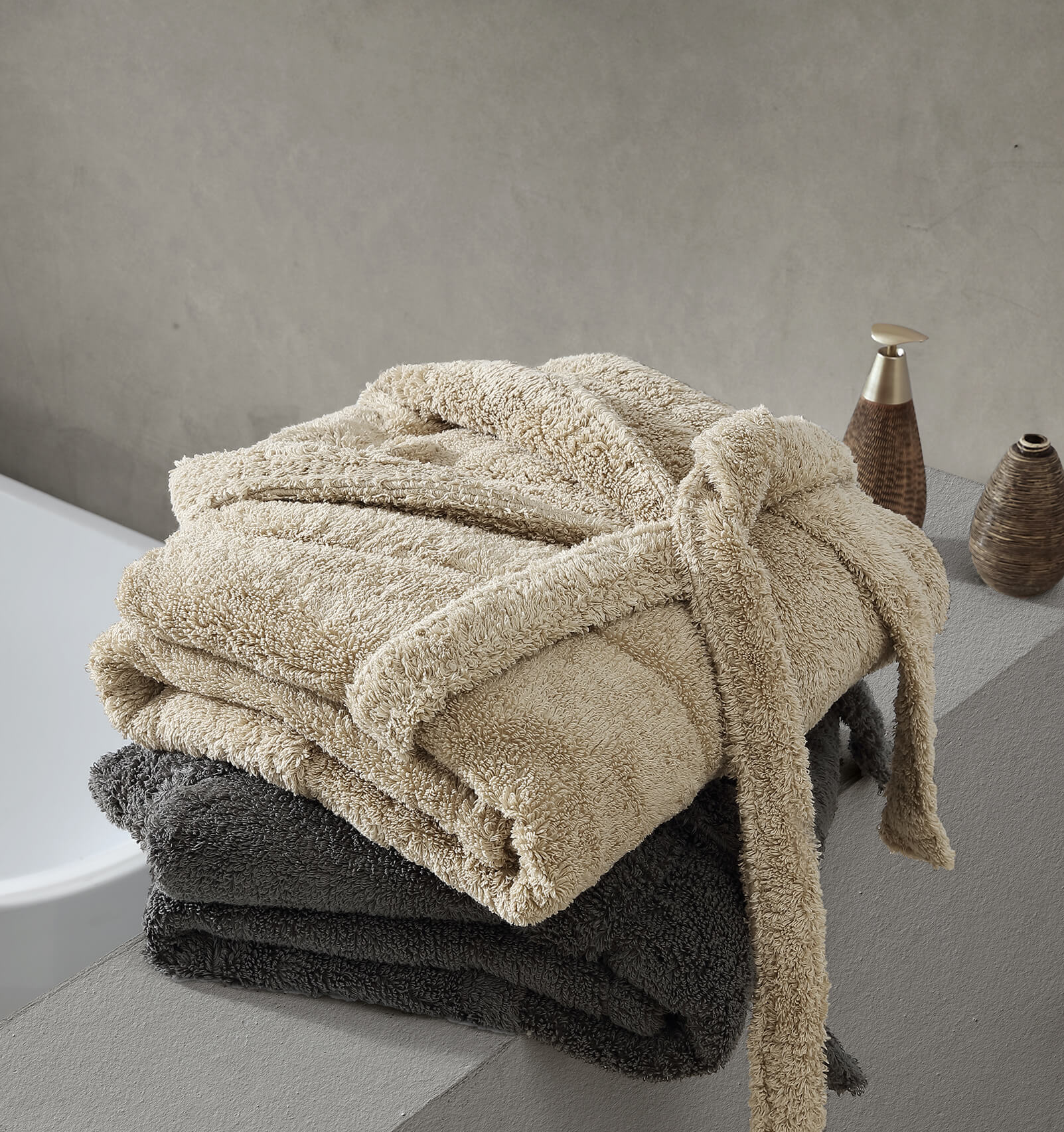Plush Bathrobe 12 Plush Bathrobe