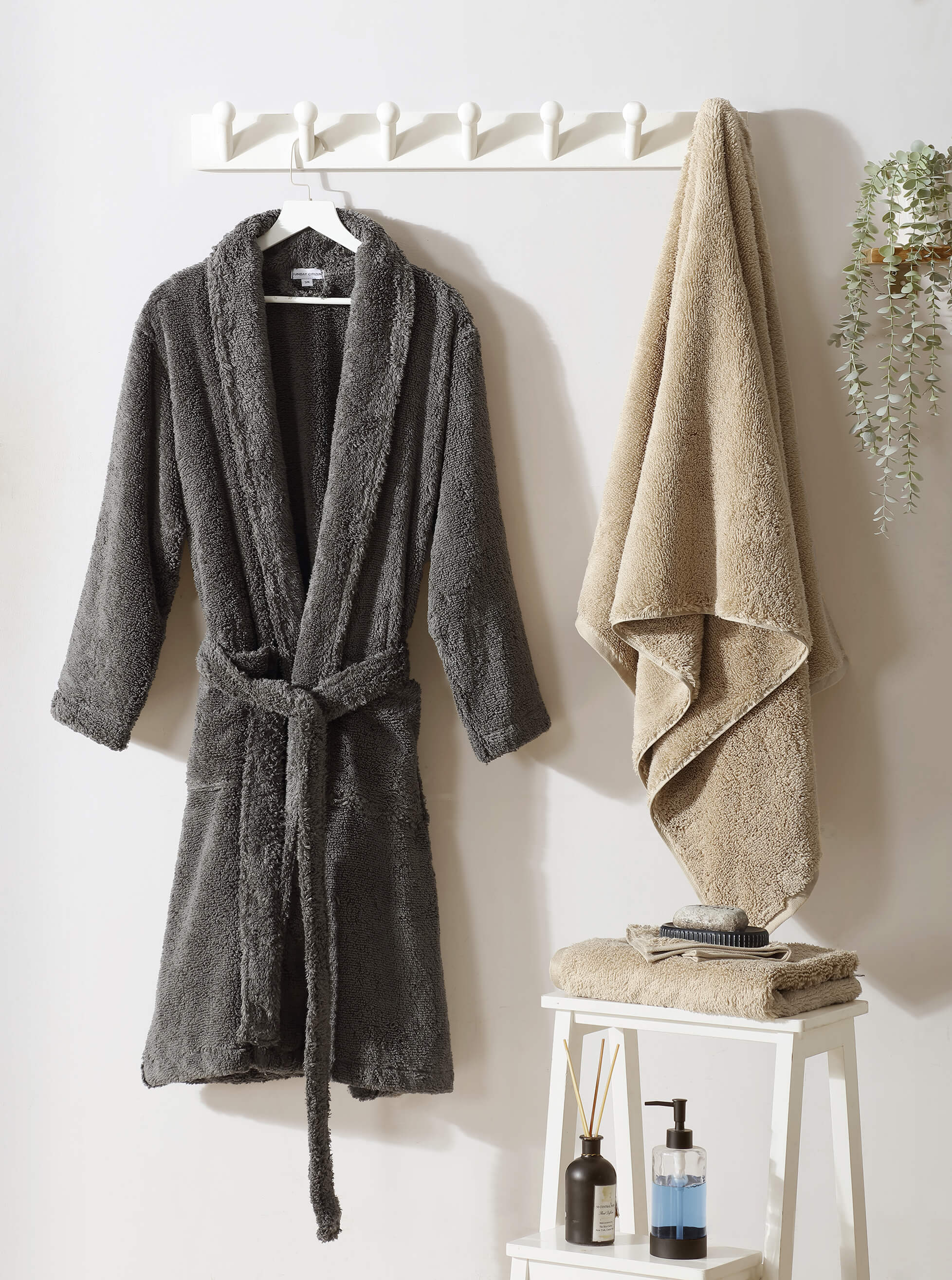 Plush Bathrobe 19 Plush Bathrobe