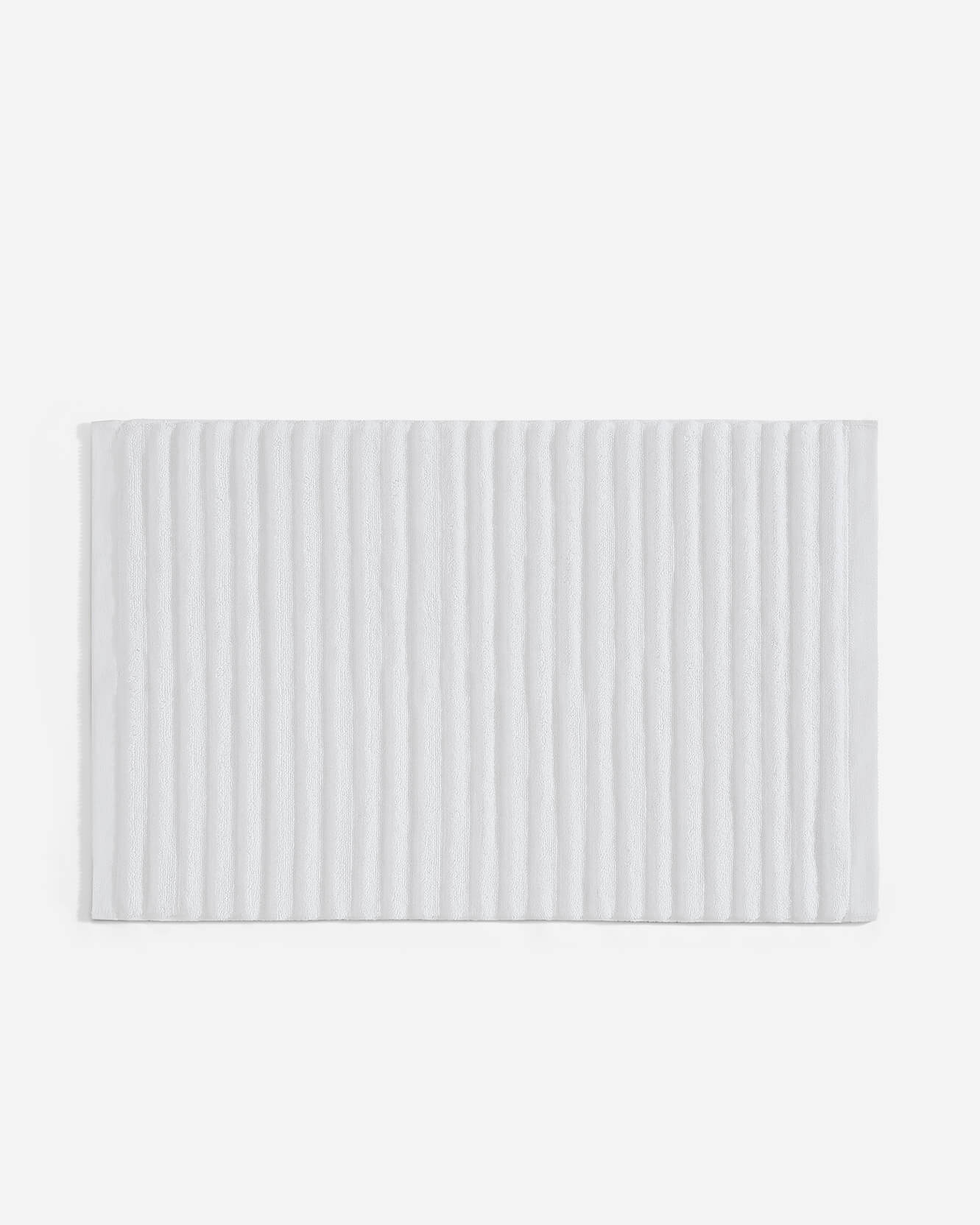 Turkish Cotton Rib Bath Mat