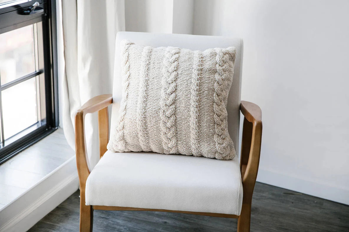 Braided Throw Pillow 18 Braided Throw Pillow