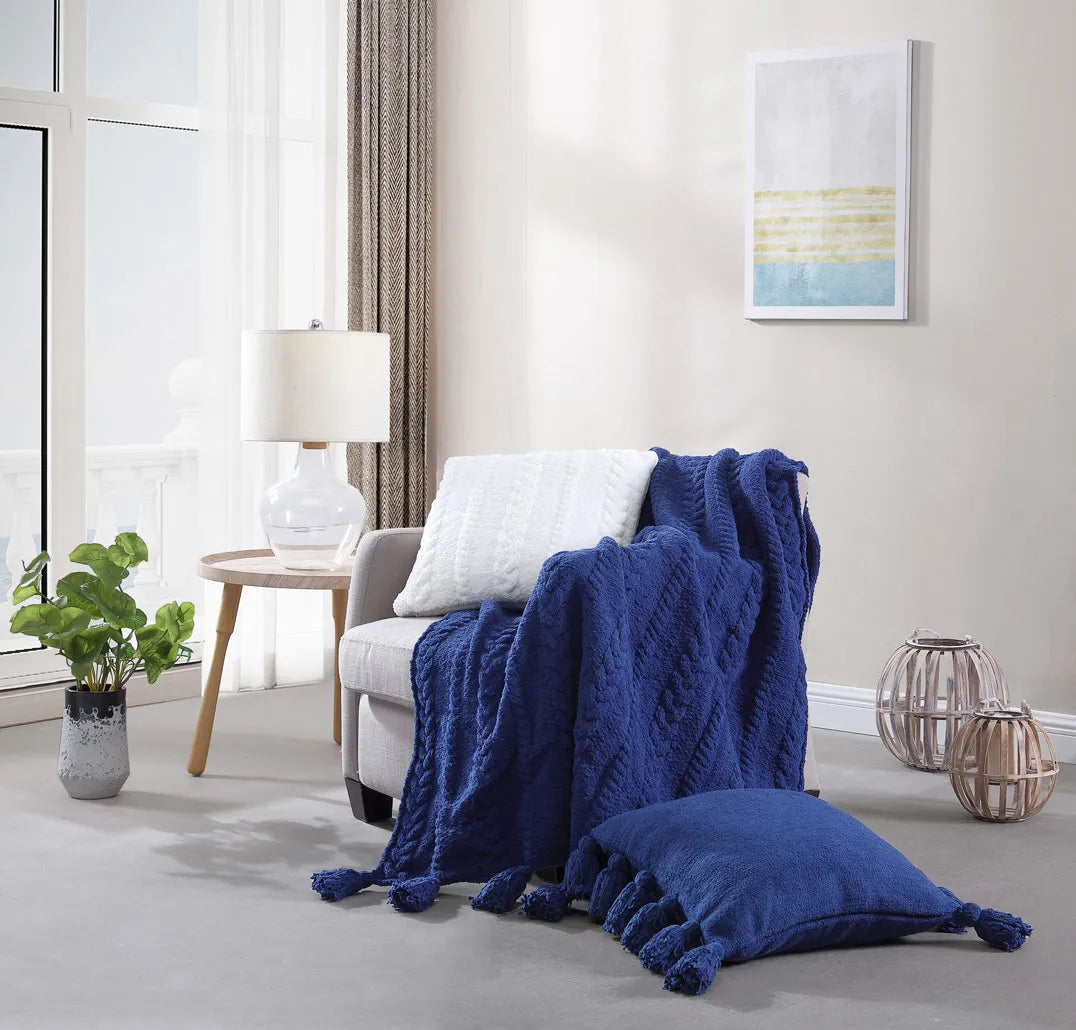 Braided Throw Pillow 5 Braided Throw Pillow