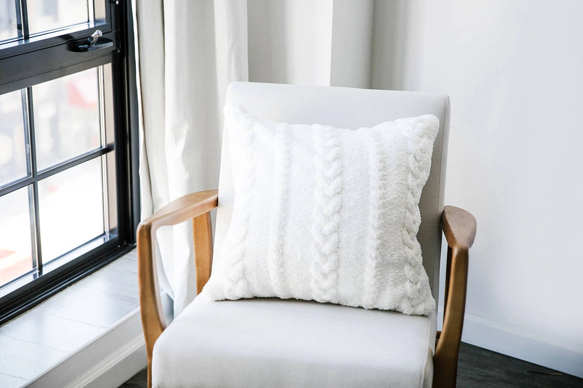 Braided Throw Pillow 6 Braided Throw Pillow