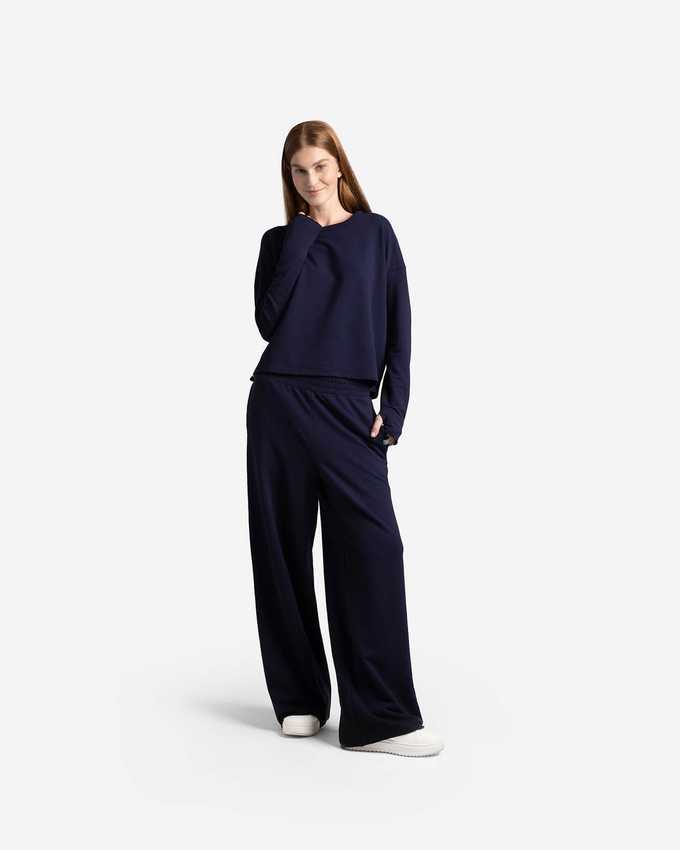 Organic French Terry Long-Sleeved Top 11 Organic French Terry Long-Sleeved Top