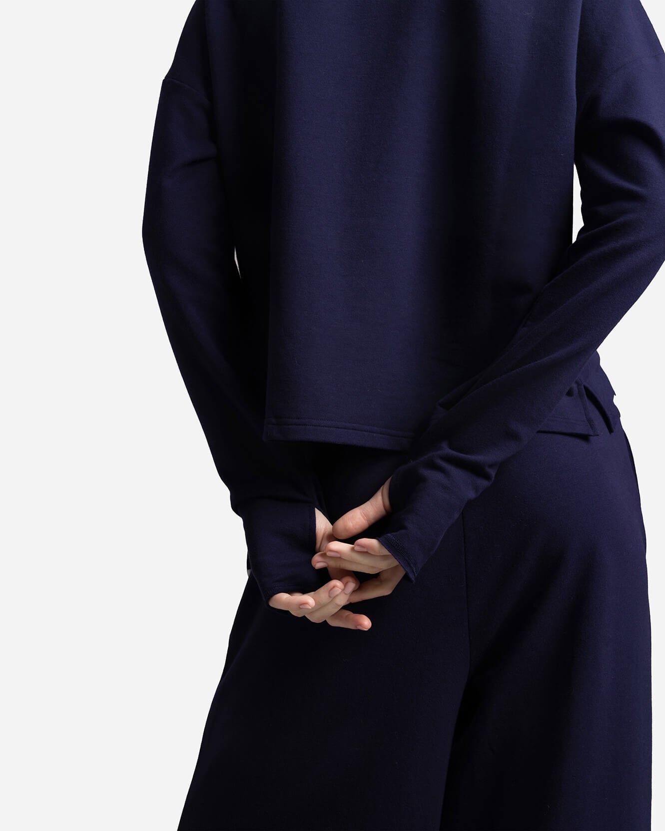 Organic French Terry Long-Sleeved Top 10 Organic French Terry Long-Sleeved Top