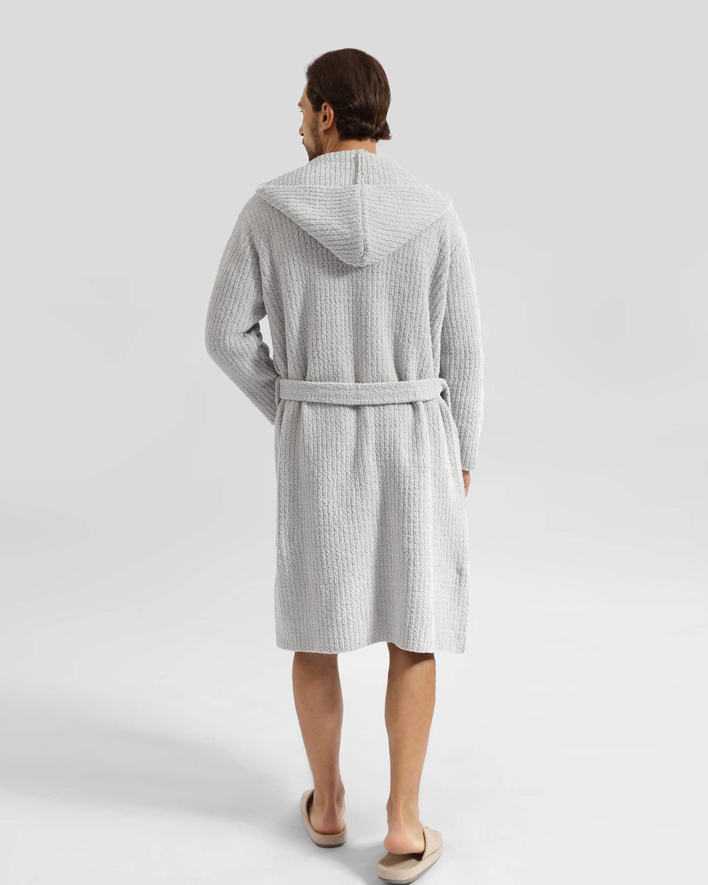 Ribbed Hooded Robe 12 Ribbed Hooded Robe