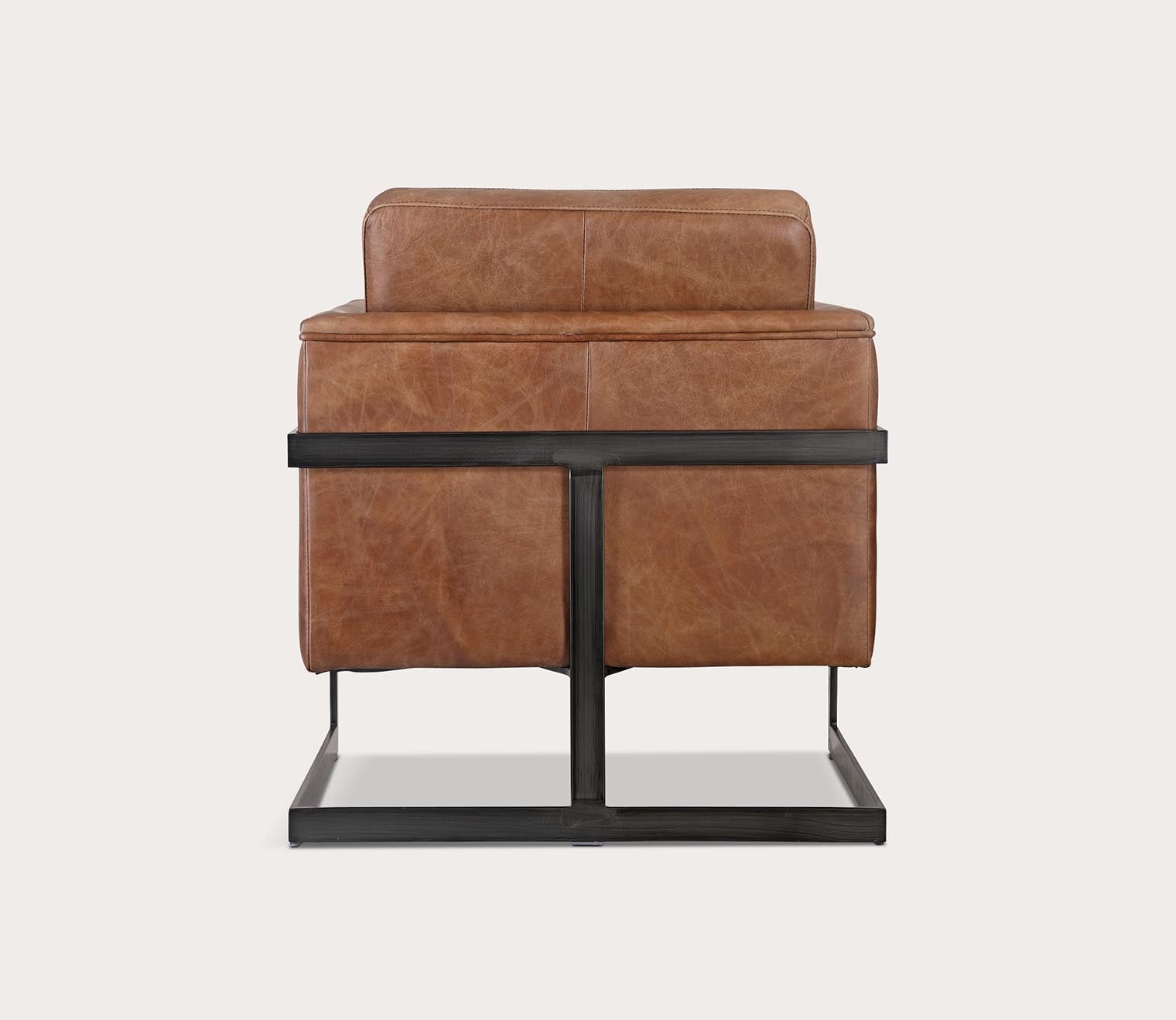 Moe's Furniture Luxley Iron Frame Upholstered Club Chair 5 Moe's Furniture Luxley Iron Frame Upholstered Club Chair
