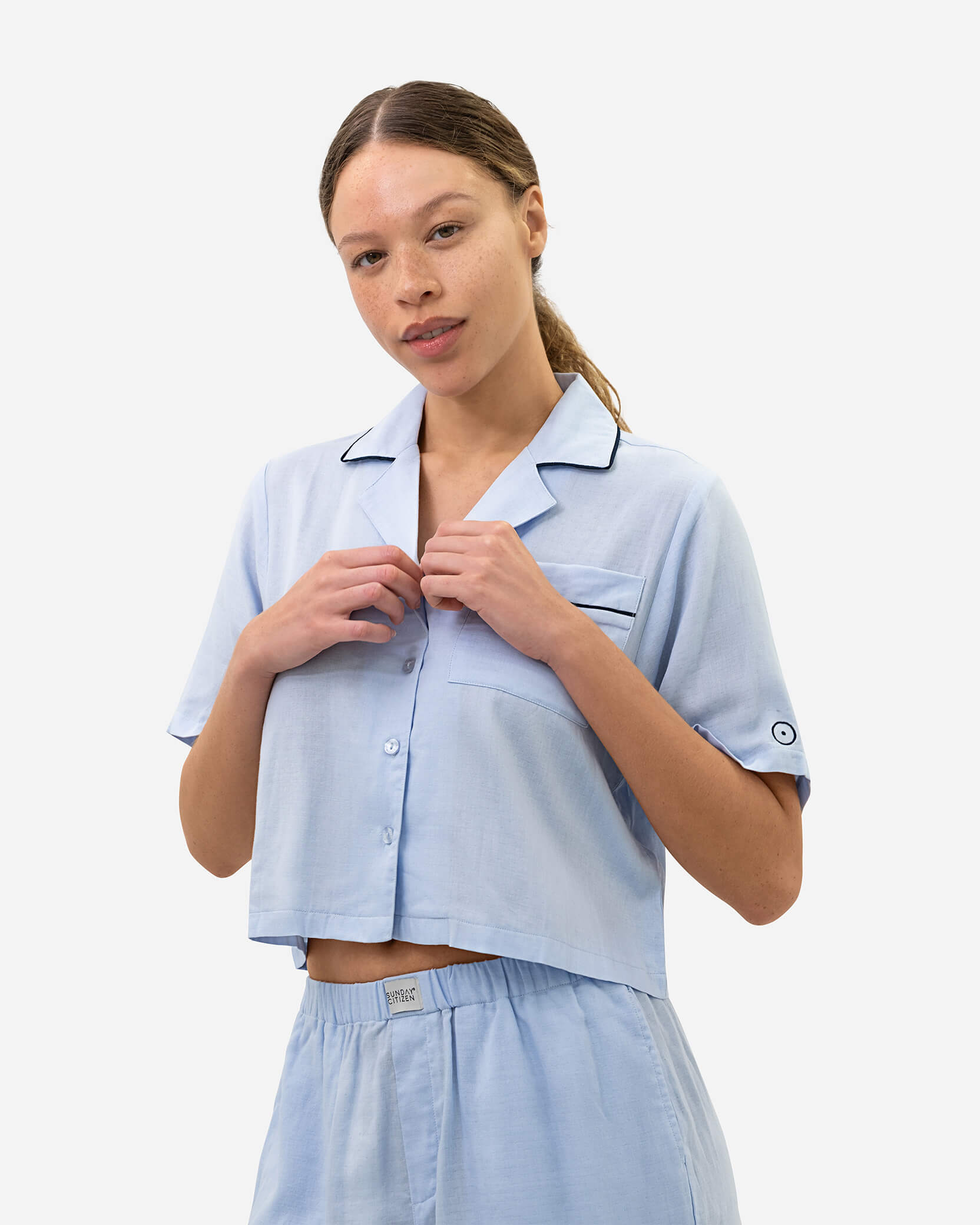 Woven Cotton Short PJ Set 14 Woven Cotton Short PJ Set