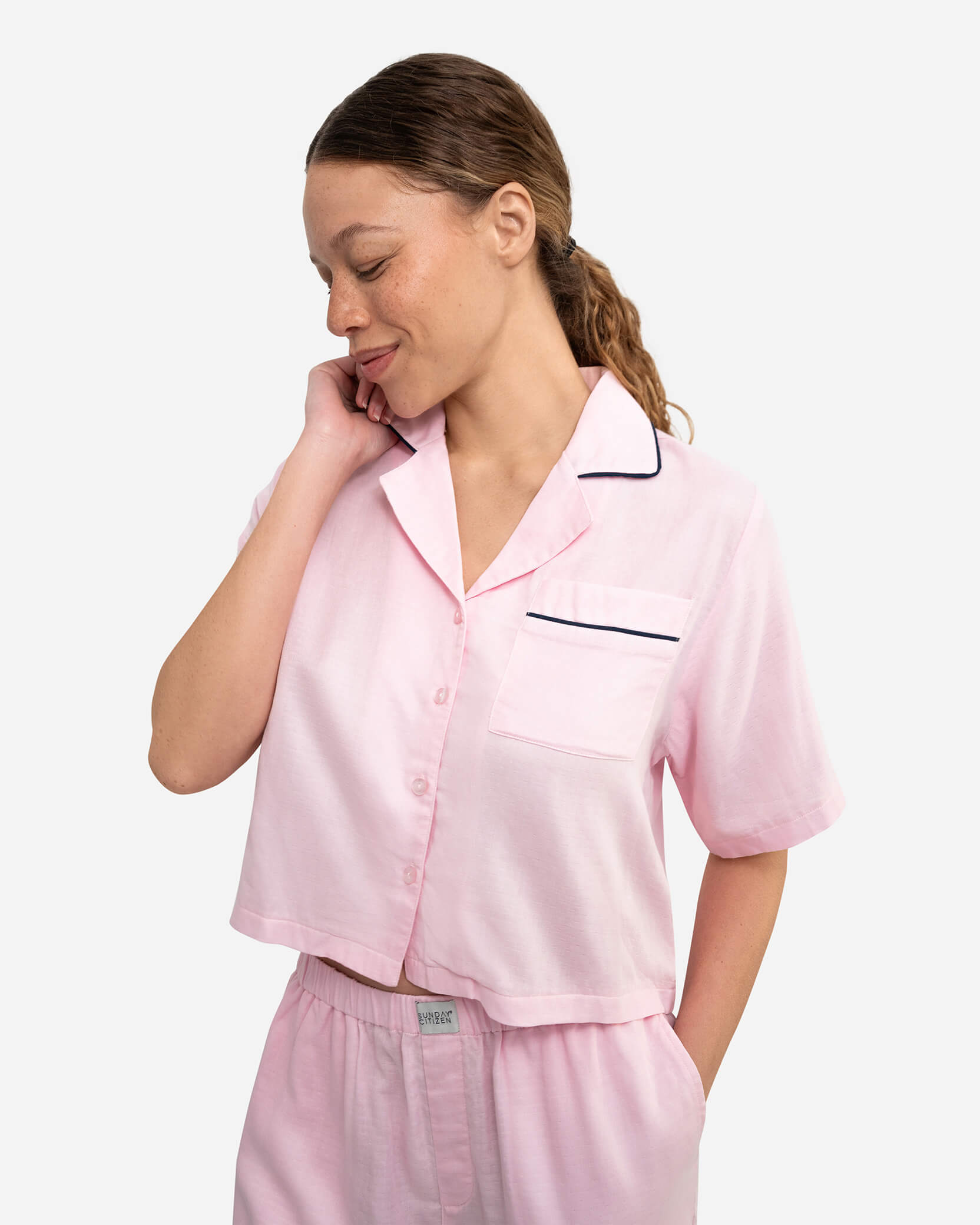 Woven Cotton Short PJ Set 20 Woven Cotton Short PJ Set