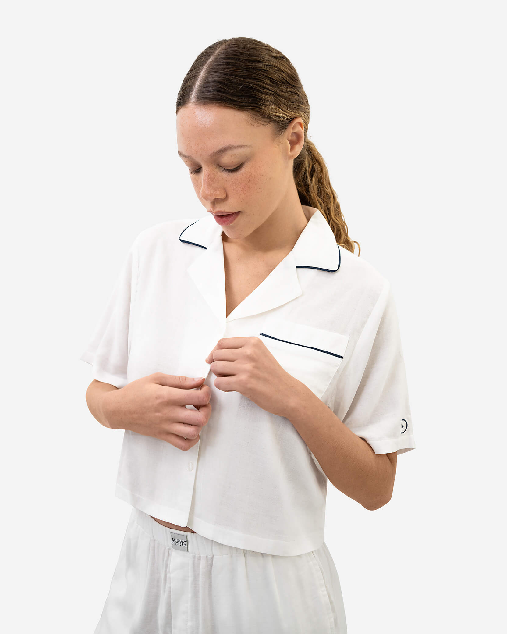 Woven Cotton Short PJ Set 6 Woven Cotton Short PJ Set