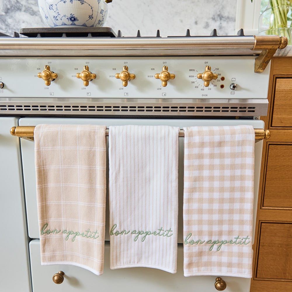 Bon Appétit Kitchen Towel Trio (3 pieces)