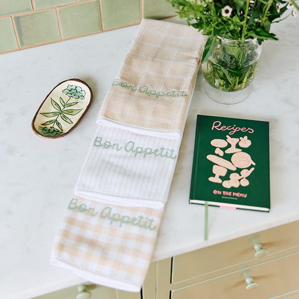 Kitchen Towel Trio (3 pieces) 8 Bon Appétit Kitchen Towel Trio (3 pieces)