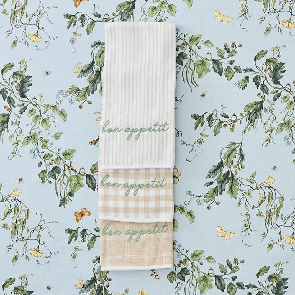 Kitchen Towel Trio (3 pieces) 14 Bon Appétit Kitchen Towel Trio (3 pieces)