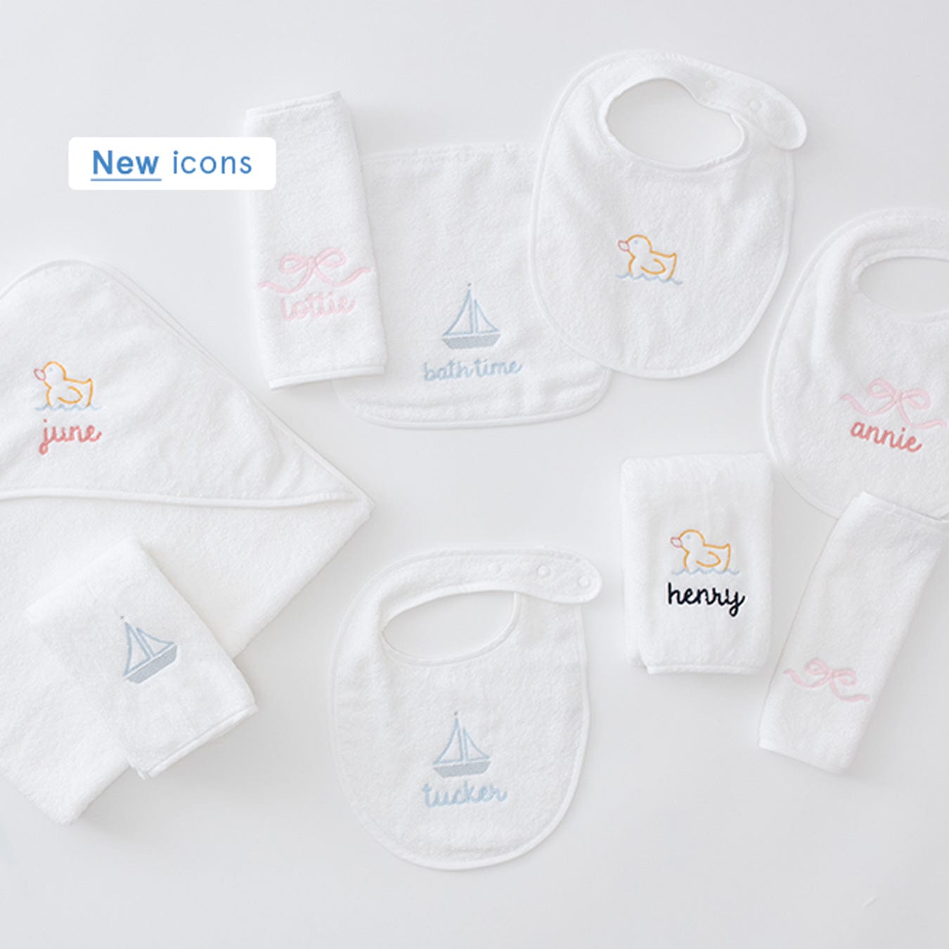 Burp Cloths (pair) 18 Burp Cloths (pair)